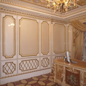 stucco molding in apartment ideas