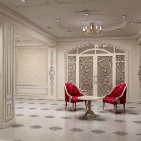 stucco molding in the apartment options