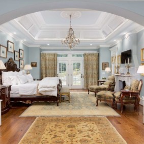 đèn chùm trang trí phòng ngủ