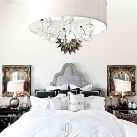 đèn chùm cho ảnh nội thất phòng ngủ