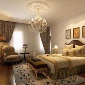 ý tưởng trang trí đèn chùm phòng ngủ