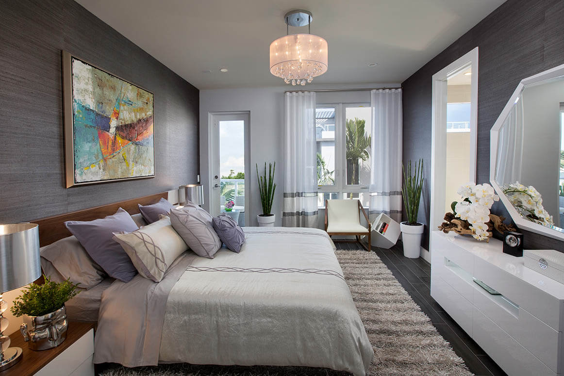 lustre dans la chambre