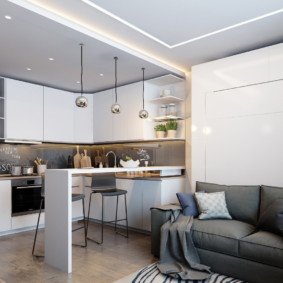 Studio 35 m² design