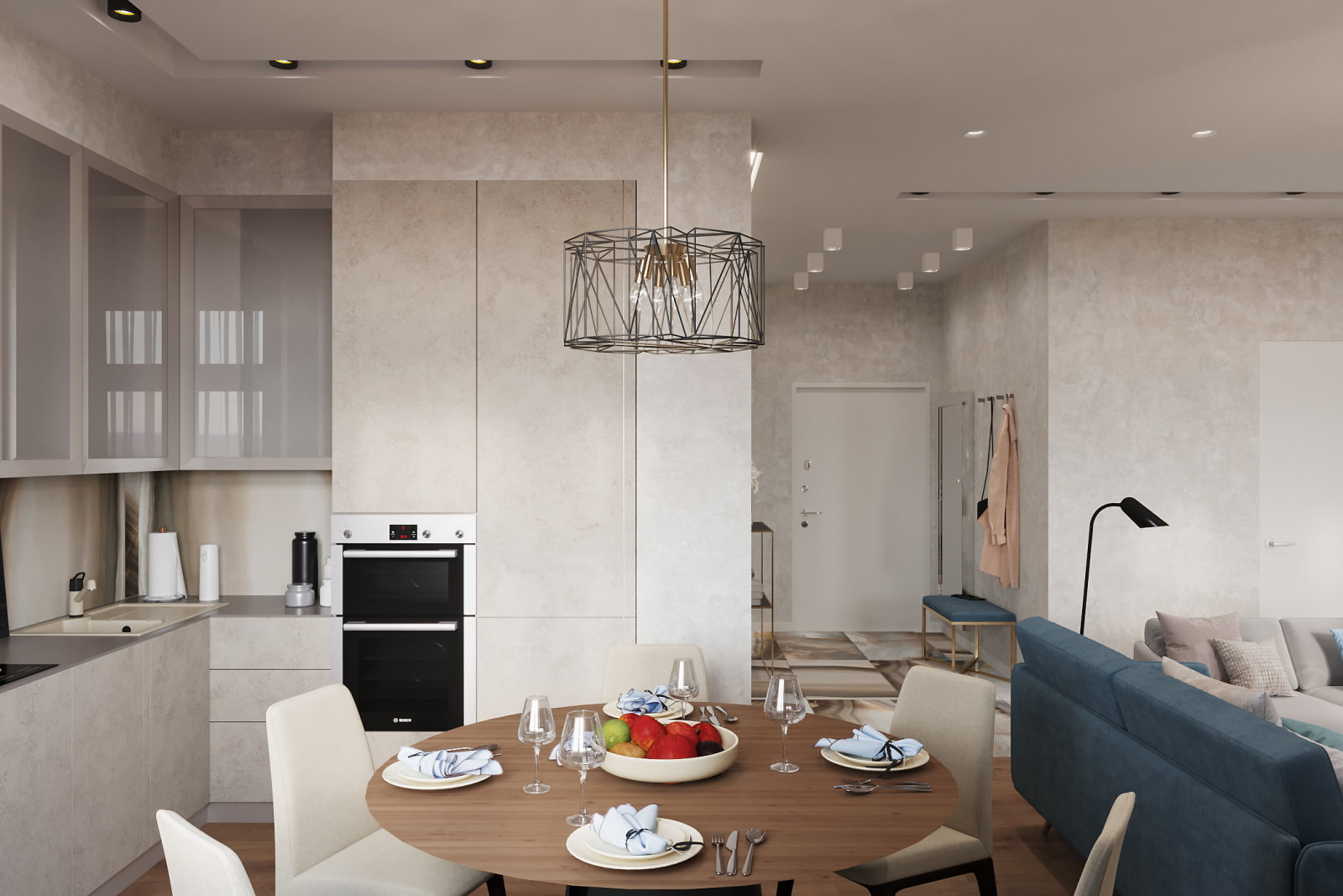 renovasi idea apartmen tiga bilik