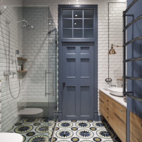 susun atur idea dalaman apartmen tiga bilik