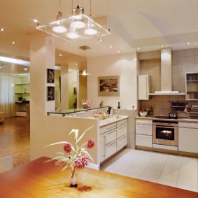 susun atur idea reka bentuk apartmen tiga bilik