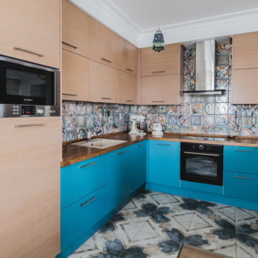 susun atur reka bentuk foto apartmen tiga bilik