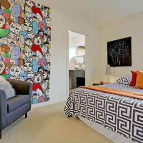 chambre adolescente pour le dégagement des filles