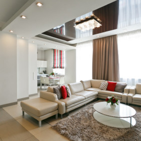 tavan în living idei de decor