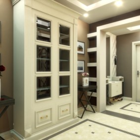 projet de conception de photo d'appartement de deux chambres