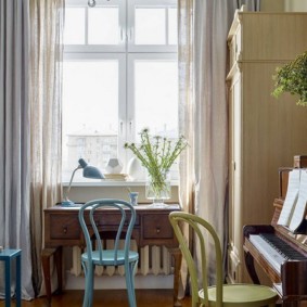 projet d'idées de design d'appartement de deux chambres