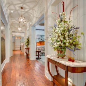 décor de photo de projet d'appartement de trois pièces