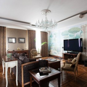 idées d'aménagement de projet d'appartement de trois pièces