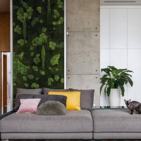 projet d'appartement de trois pièces