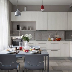 projet d'appartement de trois pièces