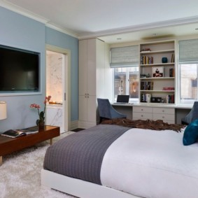 options d'idées de projets d'appartement de trois pièces