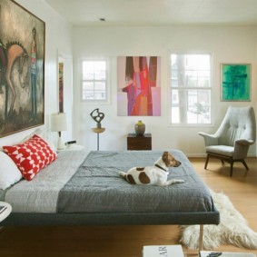 projet d'appartement de trois pièces