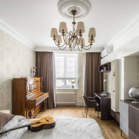 revue de projet d'appartement de trois pièces