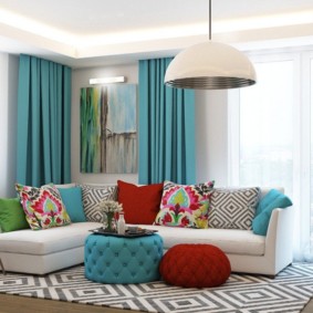 projet d'appartement de trois pièces