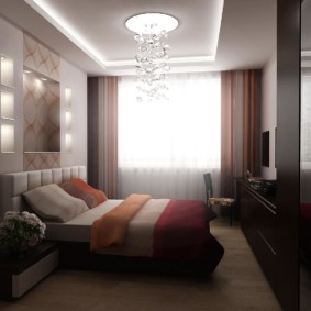 ซ่อมแซมในการออกแบบภาพห้องเล็ก