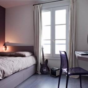 ซ่อมแซมในตัวเลือกแนวคิดห้องเล็ก ๆ