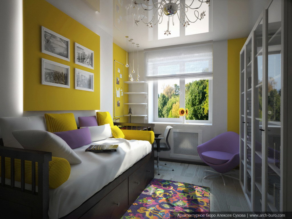 ซ่อมแซมในภาพถ่ายการออกแบบห้องเล็ก ๆ