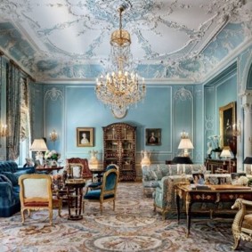 рококо в интериора