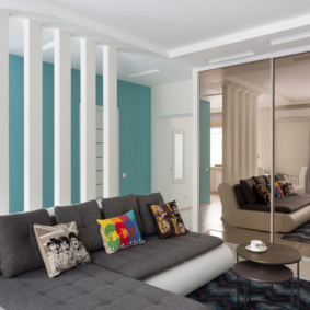 cupboard in the living room photo interior