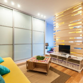 closet to the living room interior ideas