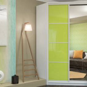 closet in the living room