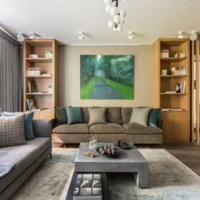 wardrobe in the living room