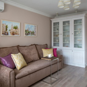 wardrobe in the living room decor