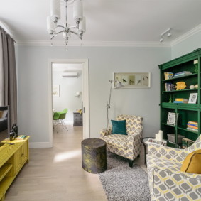 wardrobe in the living room photo decor