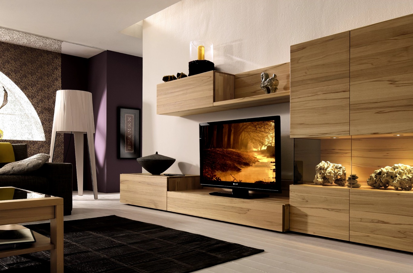 wardrobe in the modern living room