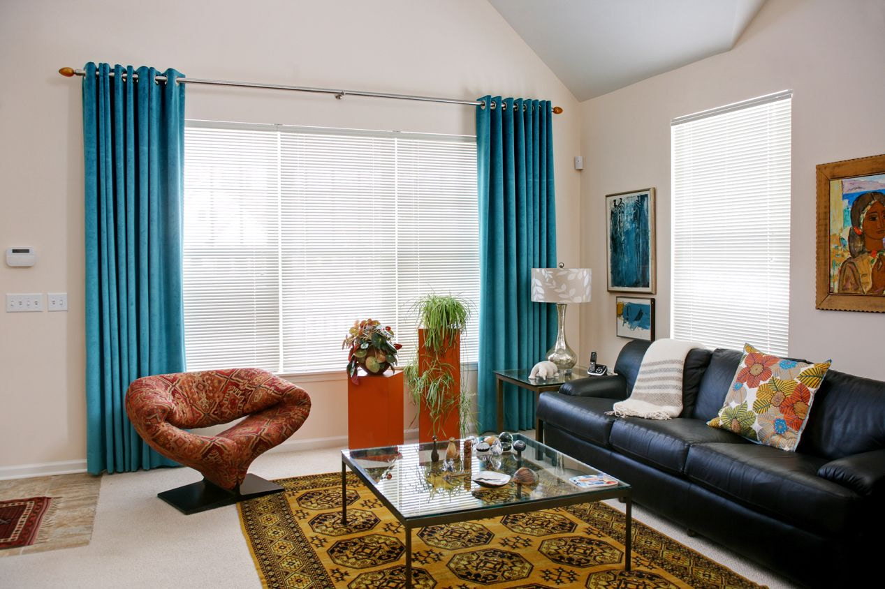 ผ้าม่านในการตกแต่ง grommets