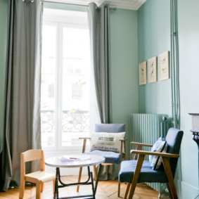 ผ้าม่านภาพการออกแบบตาไก่