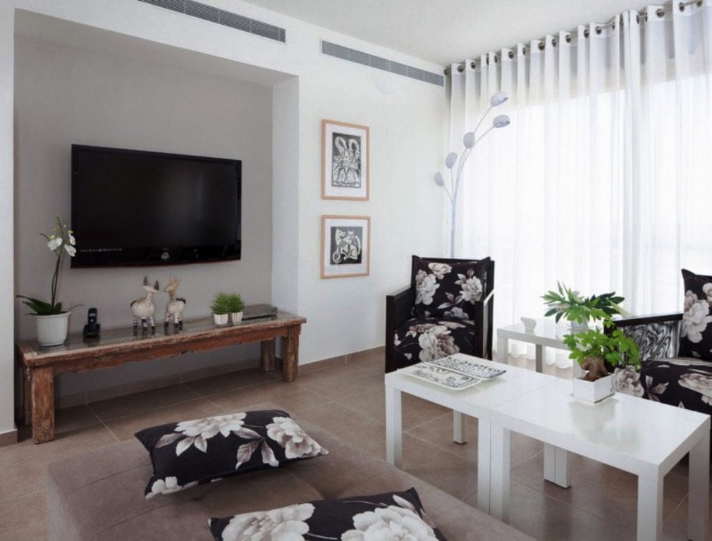 ผ้าม่านในภาพถ่าย grommets