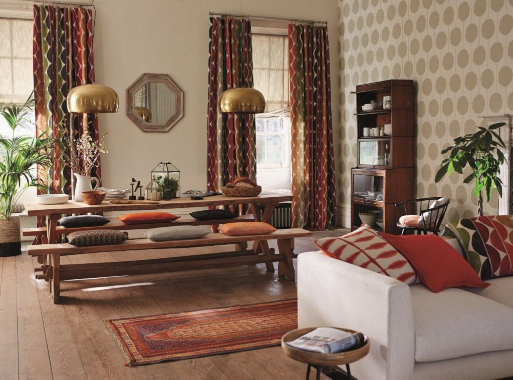 завеси в етнически стил