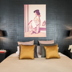 papier peint moderne dans la conception des appartements