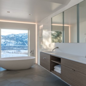 baño minimalismo moderno