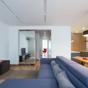 sala de estar minimalismo moderno