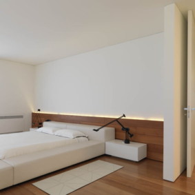 dormitorio minimalismo moderno