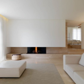 sala de estar minimalismo moderno