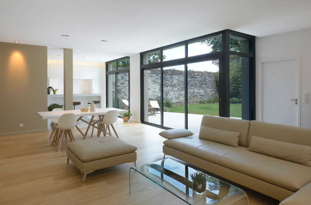 tonos beige en minimalismo