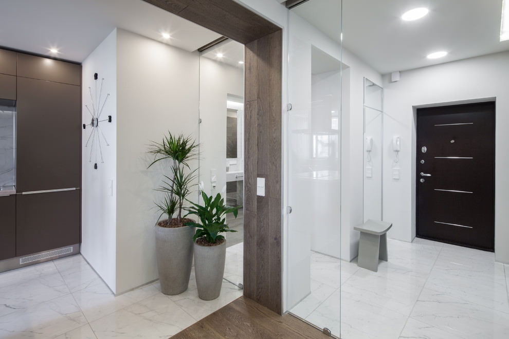 minimalismo en el pasillo