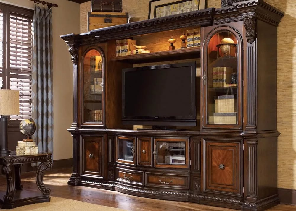 mur pour la télévision dans le salon photo idées