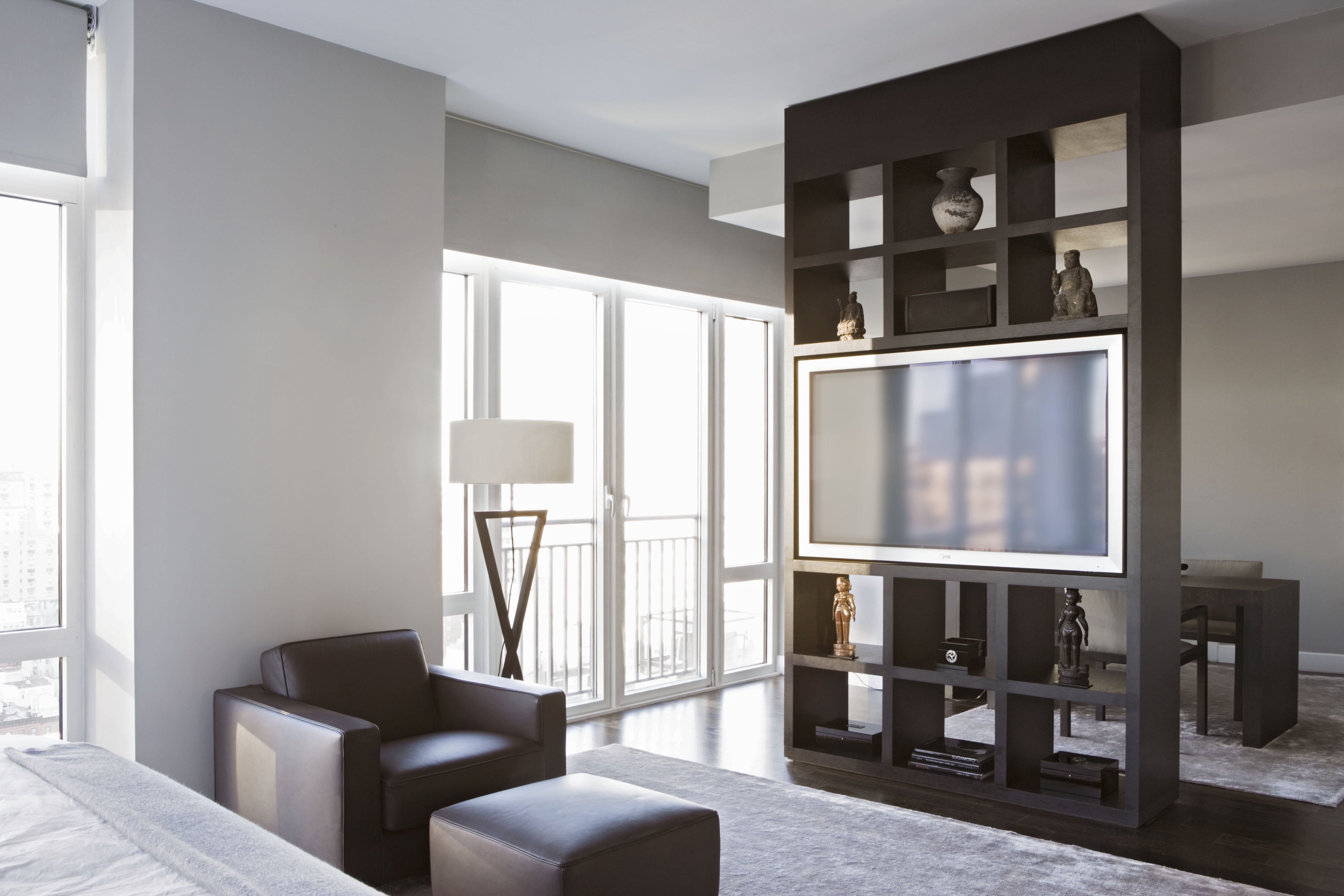 Mur TV dans le salon