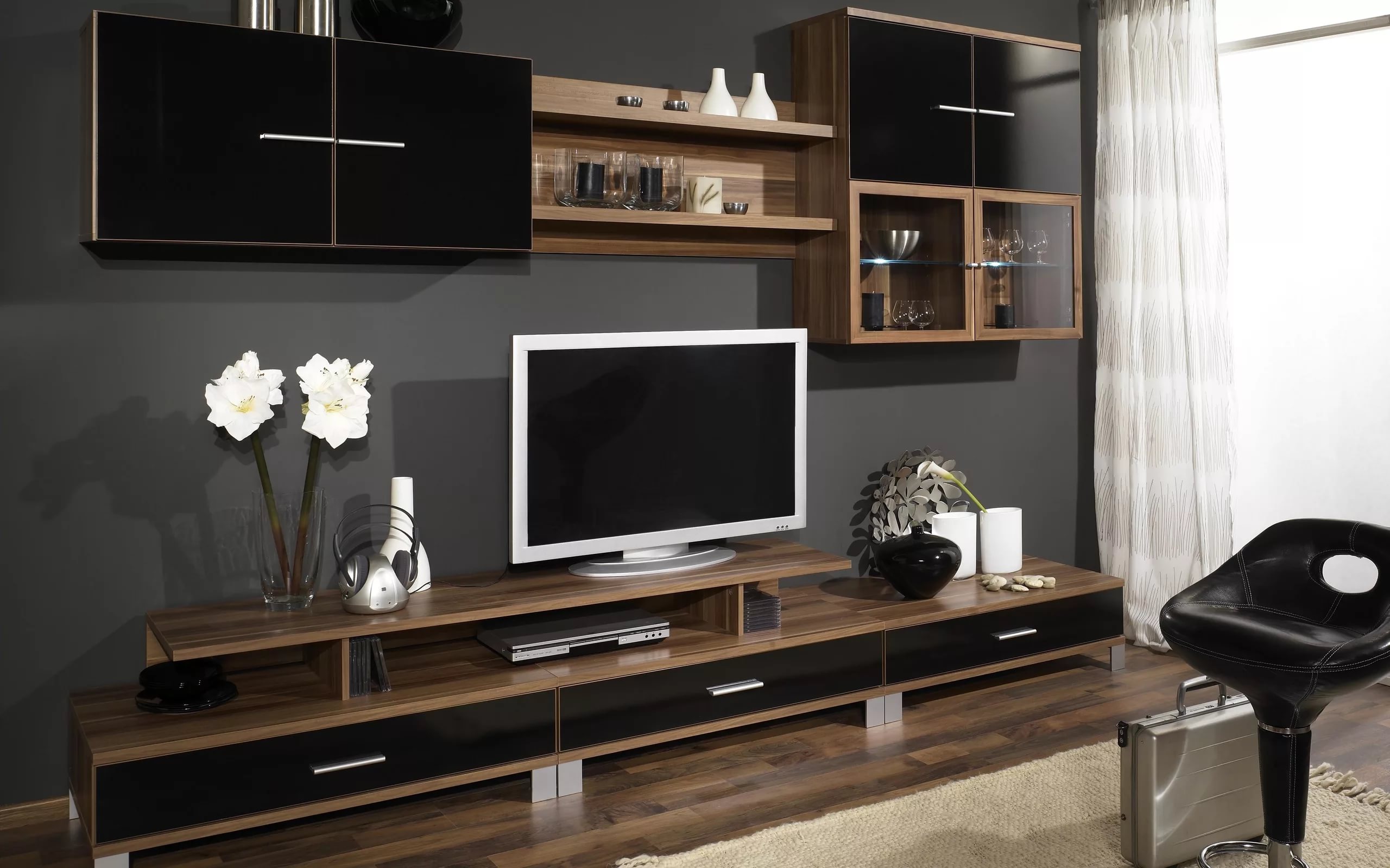 Mur TV dans le salon