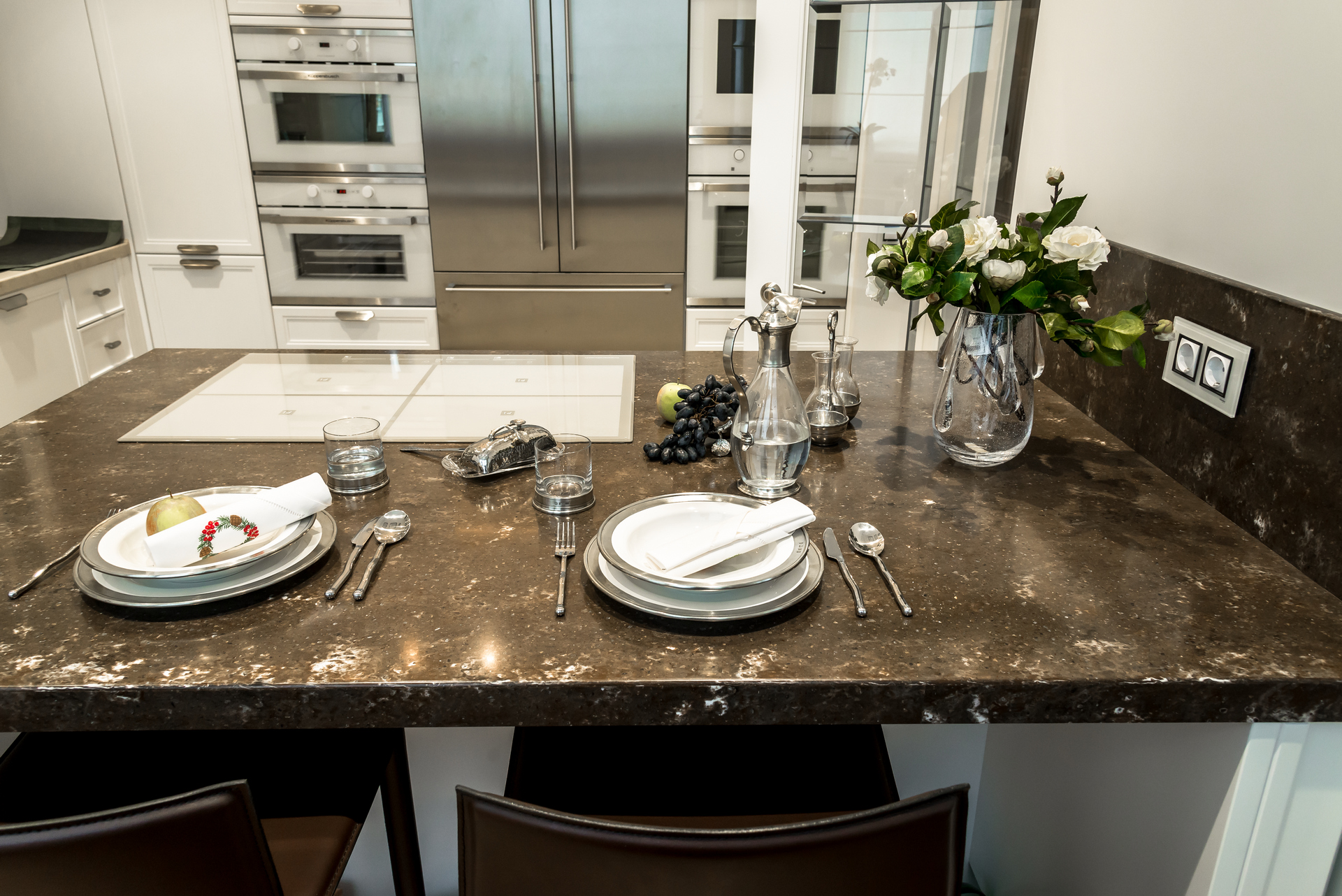 table en pierre artificielle