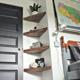 decoração de cantos na decoração do apartamento foto